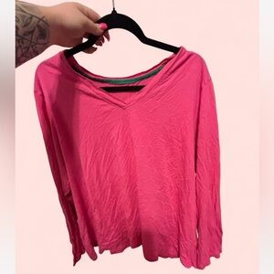 Pink Women's Pajama top
